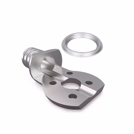 Prezzo di fabbrica Servizio di tornitura CNC Parte meccanica in plastica di alluminio Accessori per torcia tattica a LED