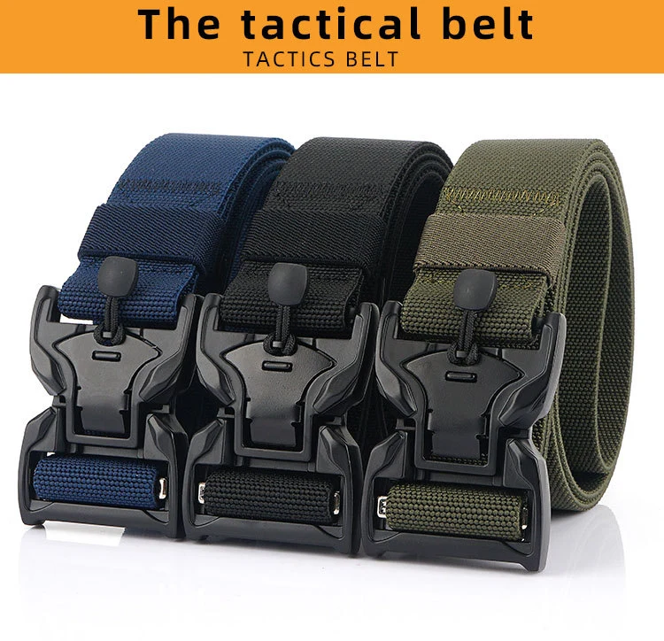 Durable Custom Elastic Waist Belt Nylon Tactical Belt