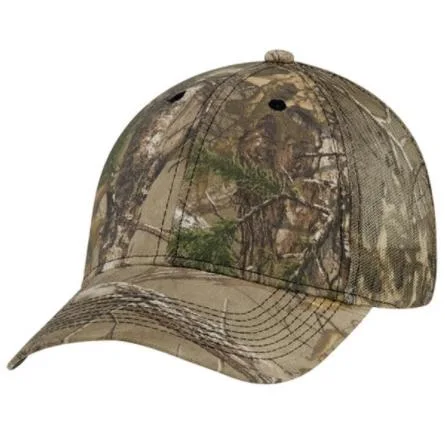 Realtree Poly/Cotton Camo PRO-Look Custom Tactical Cap Trucker for Men