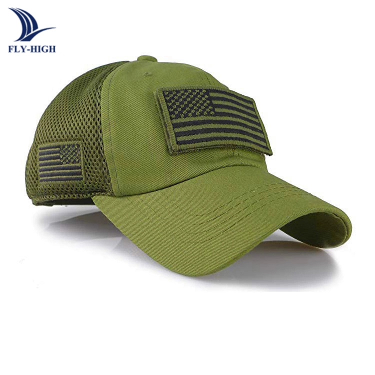 Army Cap and Military Caps Hat Camouflage Constructed Trucker Special Tactical Operator Forces USA Flag Patch Baseball Cap