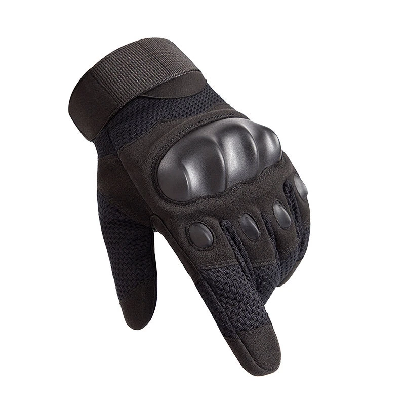 Men Full Finger Gloves Motorcycle Gloves Tactical Gloves for Cycling, Motorcycle, Climbing, Hiking Wyz16036